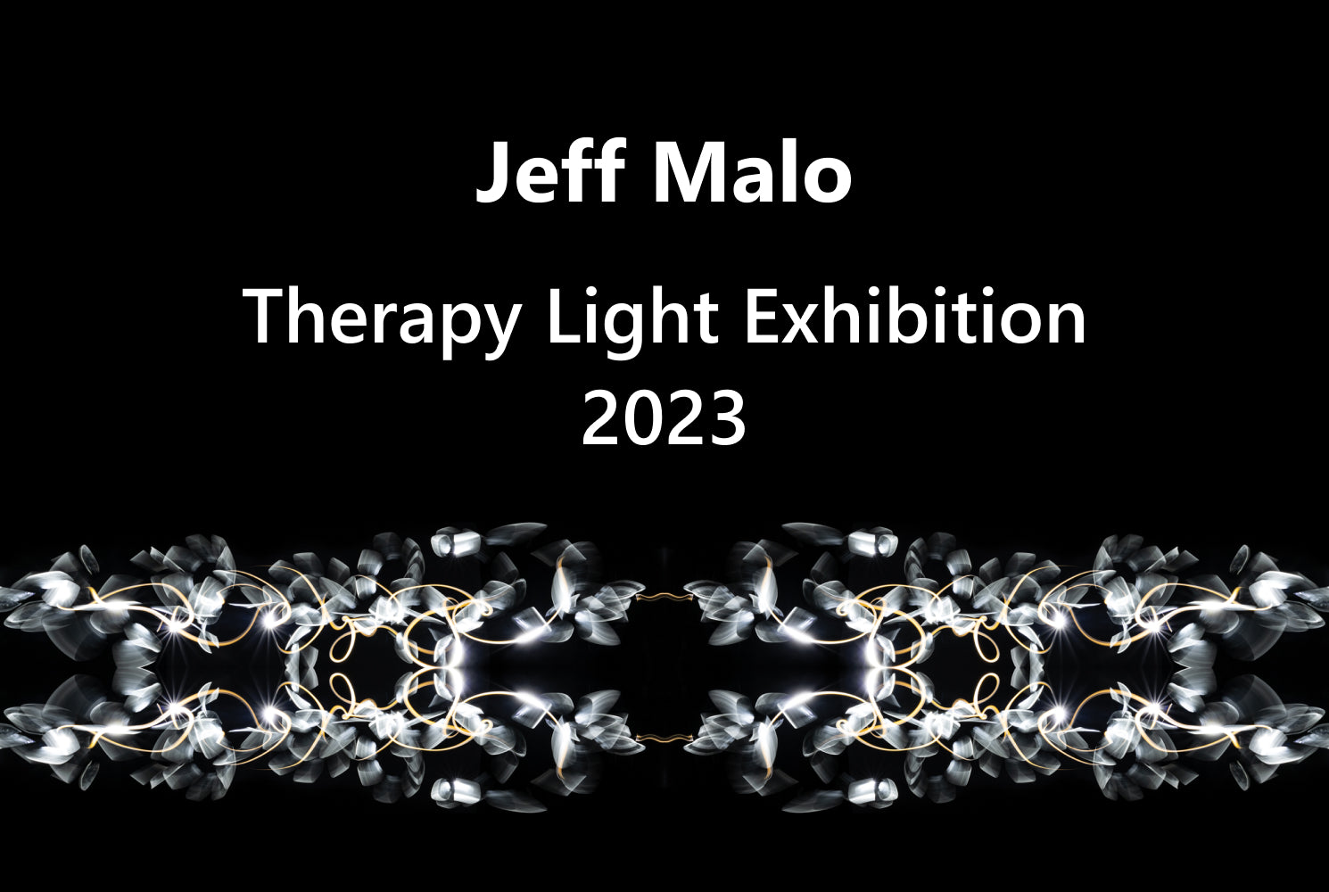 Load video: Jeff Malo Therapy Light Exhibition 2023